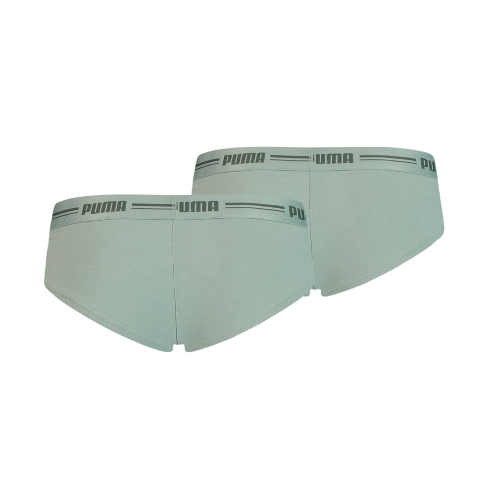 

PUMA - female - Женское нижнее белье PUMA WOMEN BRAZILIAN 2P PACK – green –, Зеленый