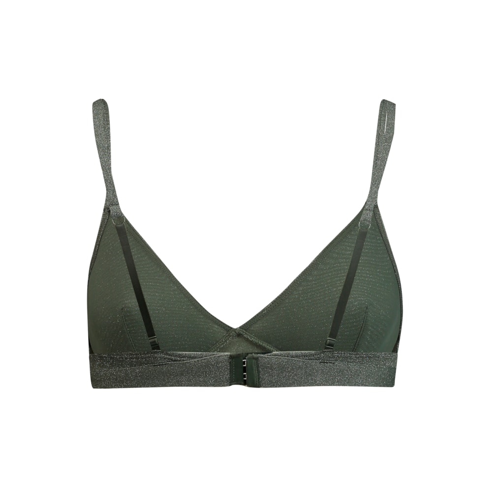 Изображение Puma Бра Sparkling Women's Triangle Bra 1 Pack #2: dark green combo