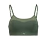 Изображение Puma Бра Microfibre Women's Padded Bralette 1 Pack #1: dark green combo