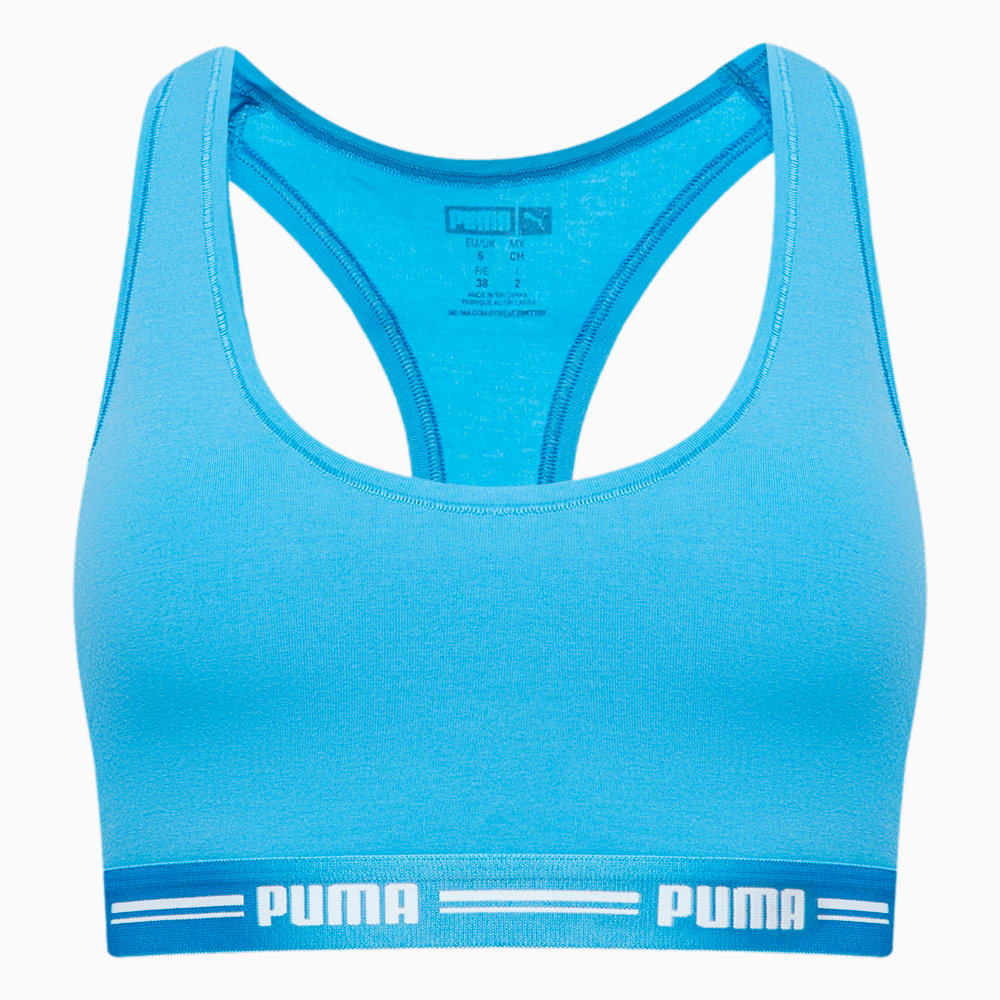 Изображение Puma Бра Racerback Women's Bra Top 1 Pack #1: placid blue