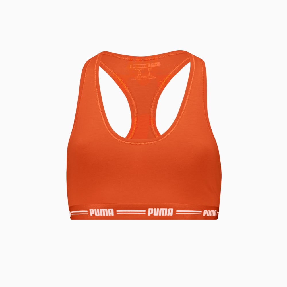Зображення Puma Бра Racerback Women's Bra Top 1 Pack #1: Flame Orange