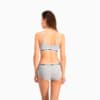 Изображение Puma Бра Women's Padded Bra 1 Pack #4: grey melange