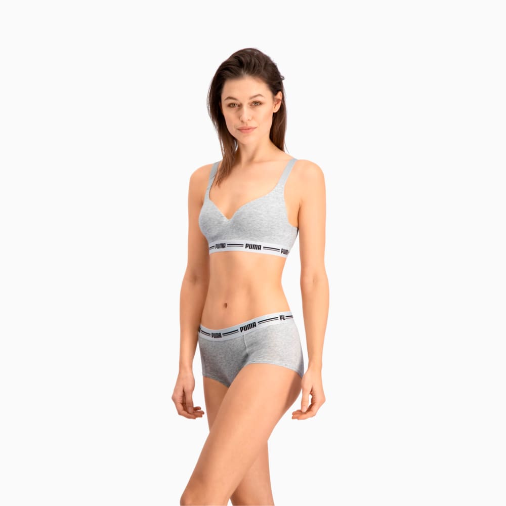 

PUMA - female - Бра Women' Padded Bra 1 Pack – grey melange –, Серый