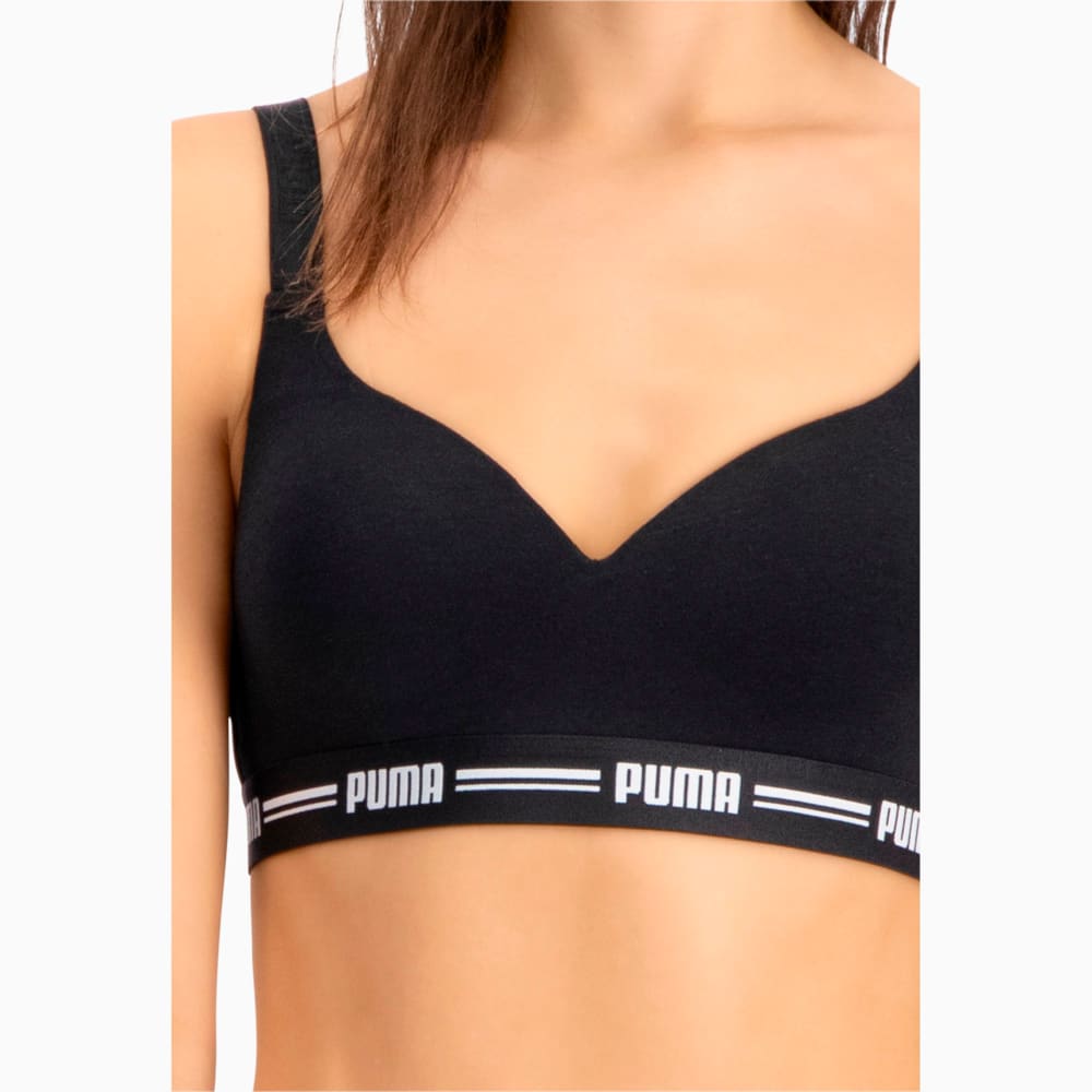 Изображение Puma Бра Women's Padded Bra 1 Pack #2: black