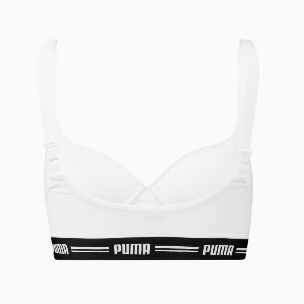 Изображение Puma Бра Women's Padded Bra 1 Pack #2: White