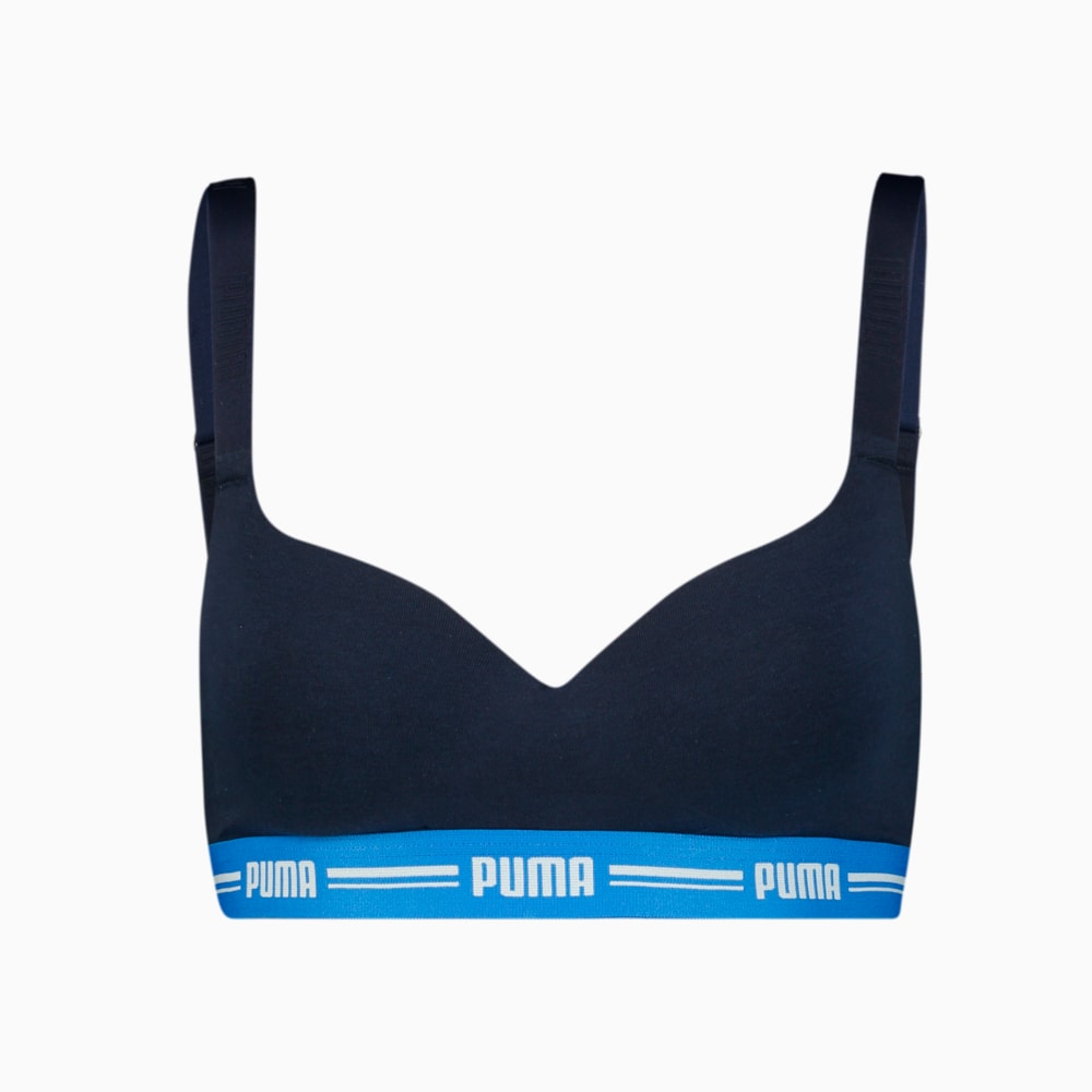 Изображение Puma Бра Women's Padded Bra 1 Pack #1: Blue