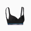 Изображение Puma Бра Women's Padded Bra 1 Pack #9: black / various logo colors