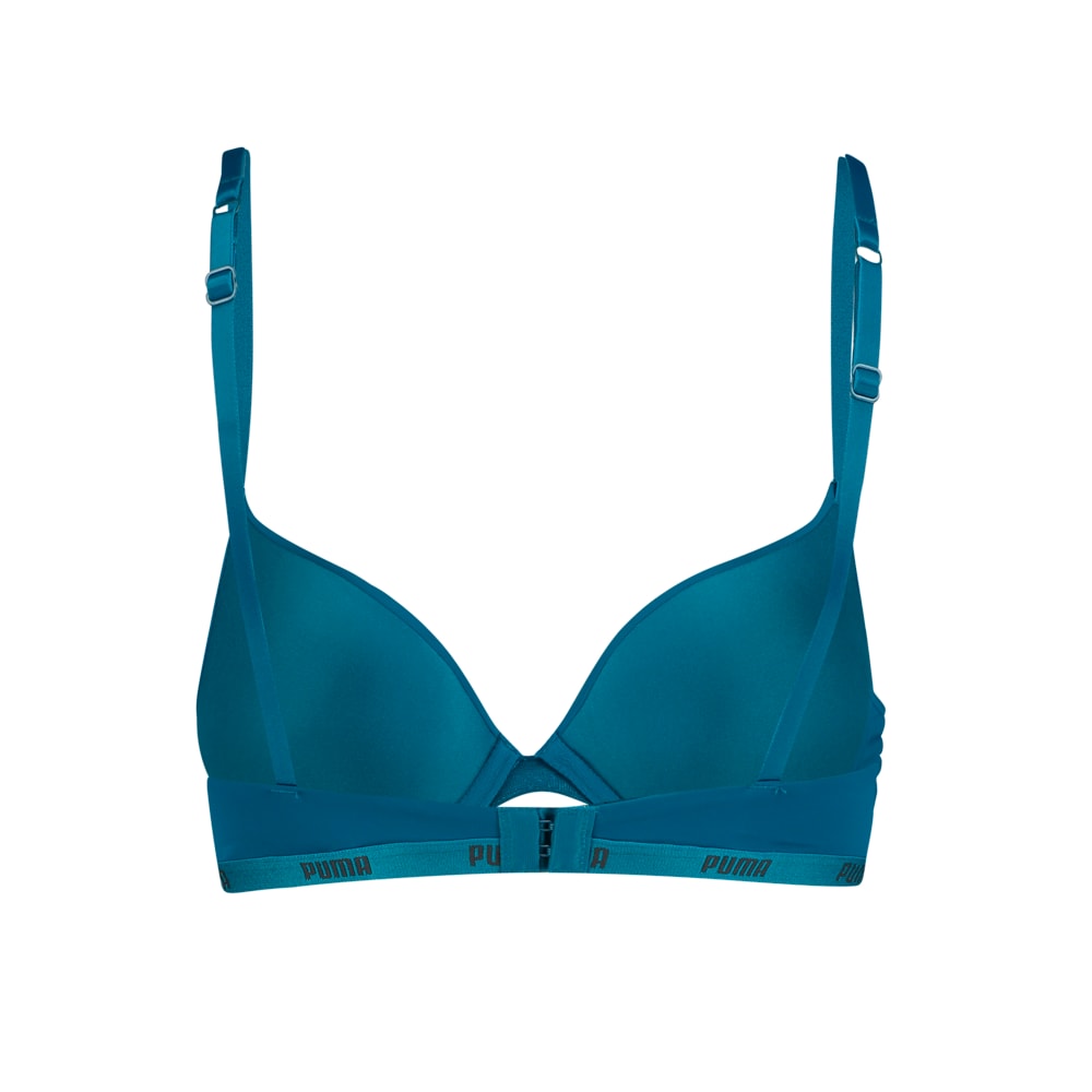 Зображення Puma Бра PUMA WOMEN PUSHUP BRA 1P HA #2: blue / black