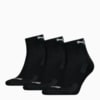 Зображення Puma Шкарпетки Unisex Cushioned Quarter Socks 3 pack #1: black