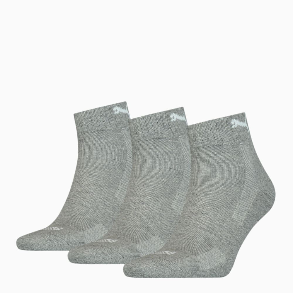 Изображение Puma Носки Unisex Cushioned Quarter Socks 3 pack #1