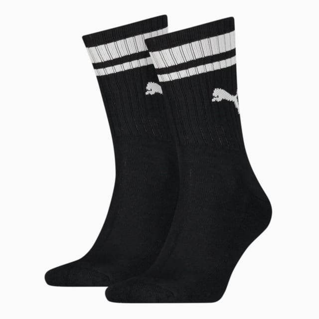 Imagen PUMA Calcetines unisex PUMA Crew Heritage Stripe (2 Pack)