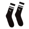 Изображение Puma Носки Unisex Crew Heritage Stripe Socks 2 pack #1: black