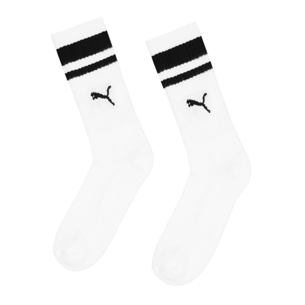 

PUMA - Носки Unisex Crew Heritage Stripe Socks 2 pack – white –, Белый