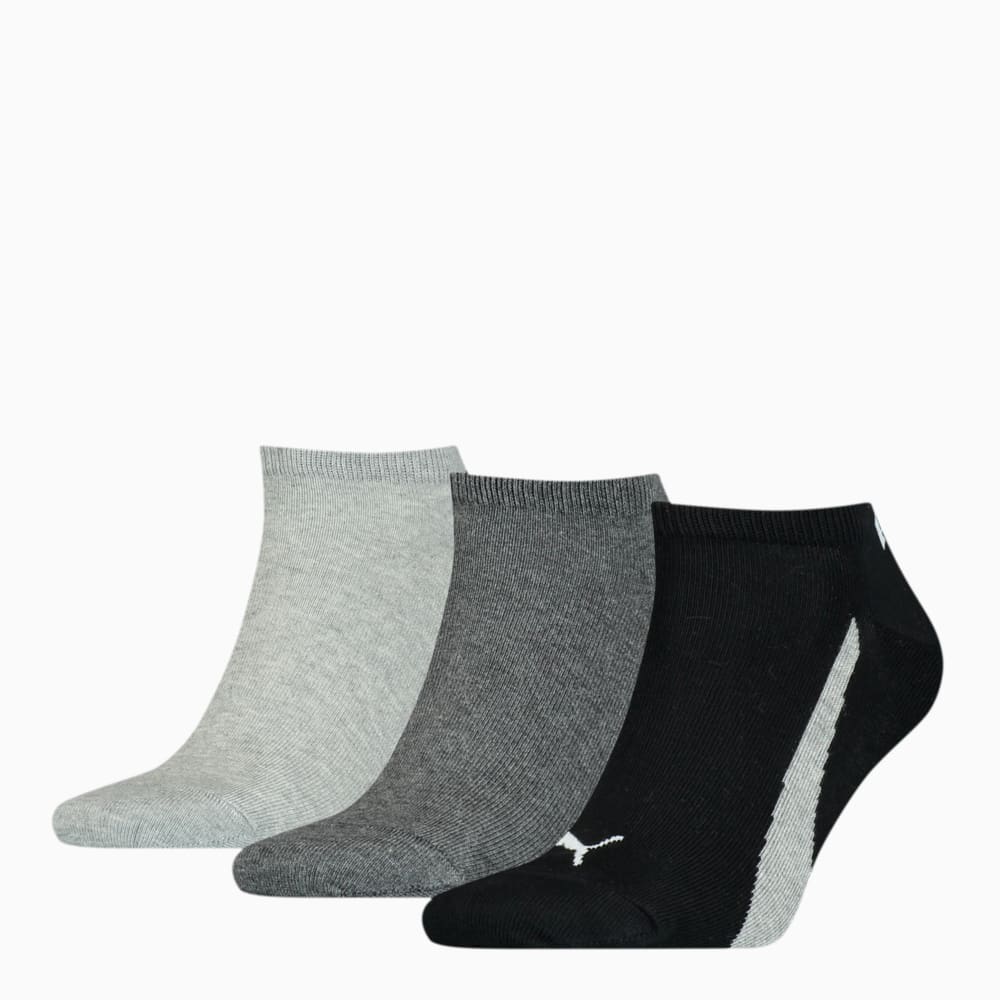 Изображение Puma Носки Unisex Lifestyle Sneaker Sock 3 pack #1: black / white
