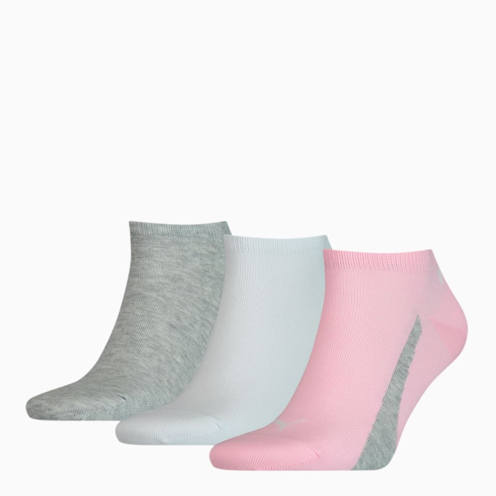 Unisex Lifestyle Sneaker Socks 3 pack basic pink Puma 907951 04