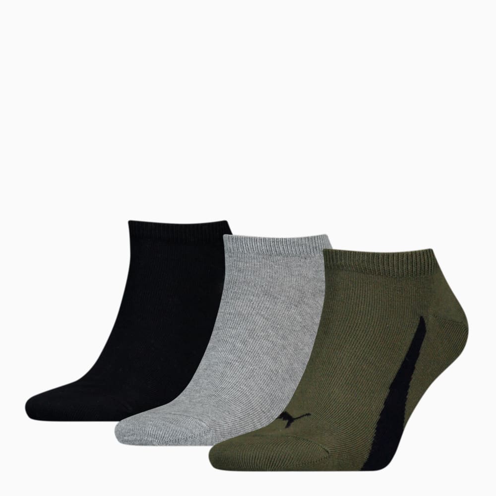 Изображение Puma Носки Unisex Lifestyle Sneaker Sock 3 pack #1: Green