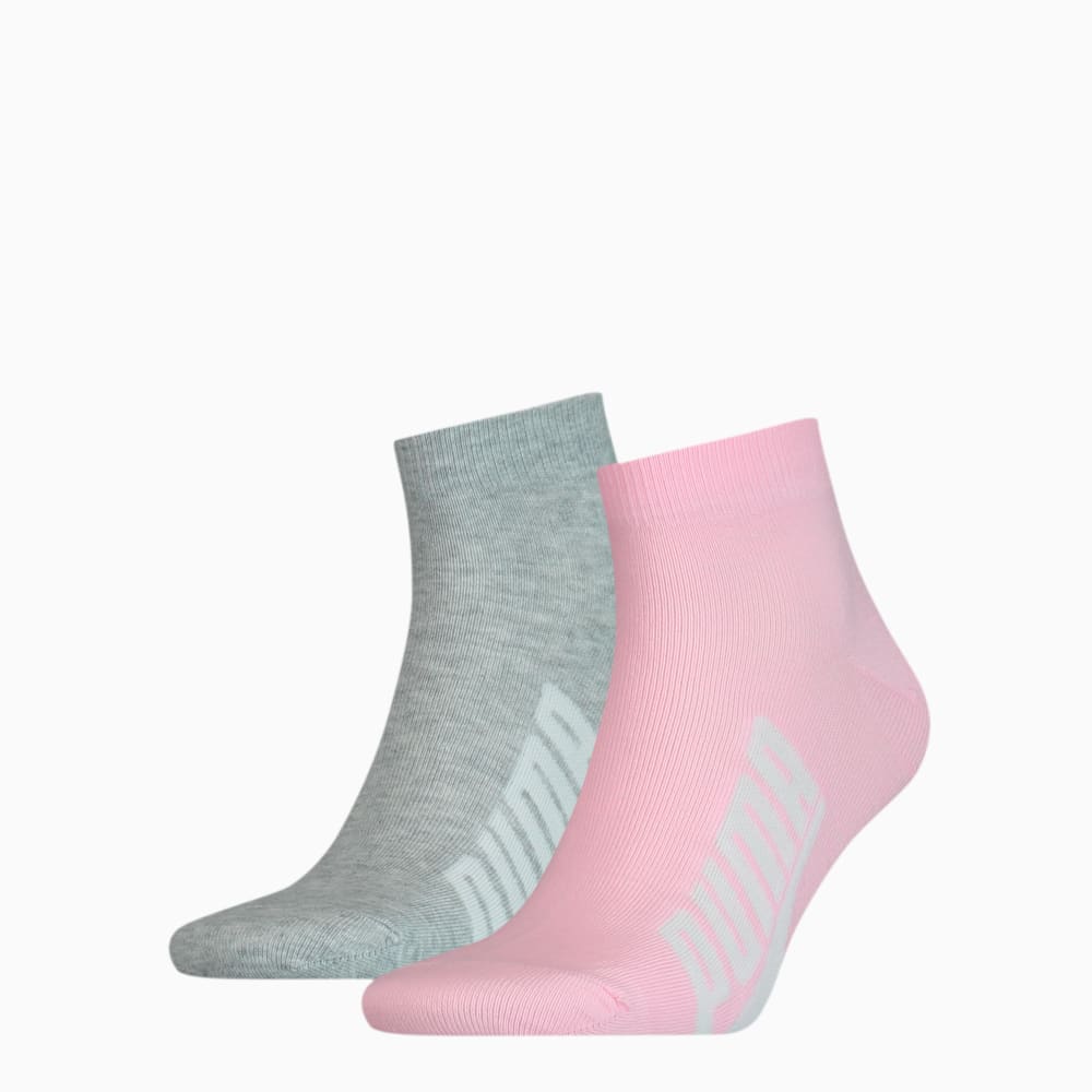 Зображення Puma Шкарпетки Unisex BWT Lifestyle Quarter Socks 2 pack #1: rose water