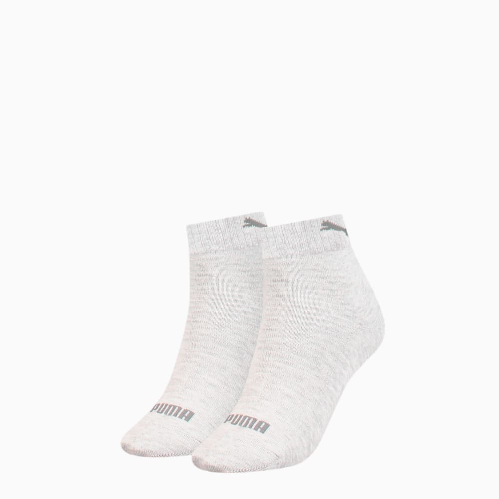 Зображення Puma Шкарпетки Women's Quarter Socks 2 pack #1: White