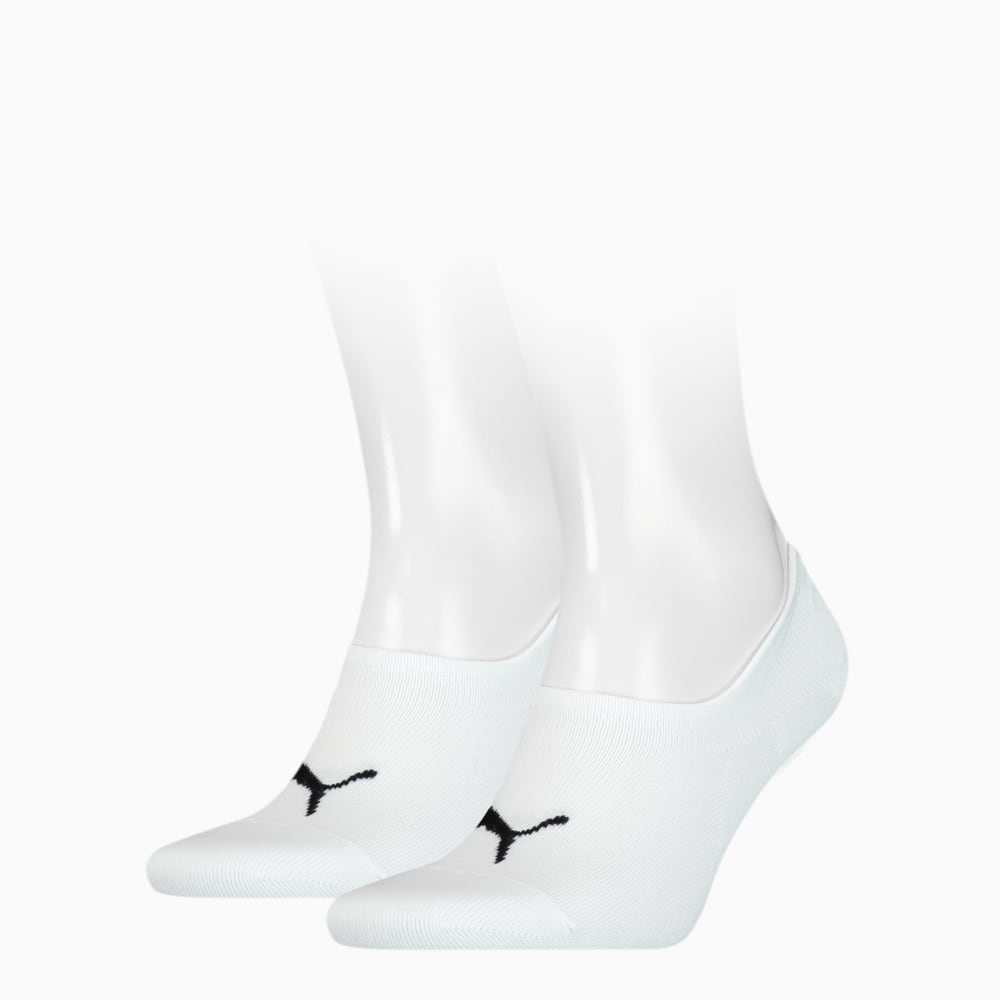 Зображення Puma Шкарпетки Unisex High-Cut Footie 2 pack #1: White