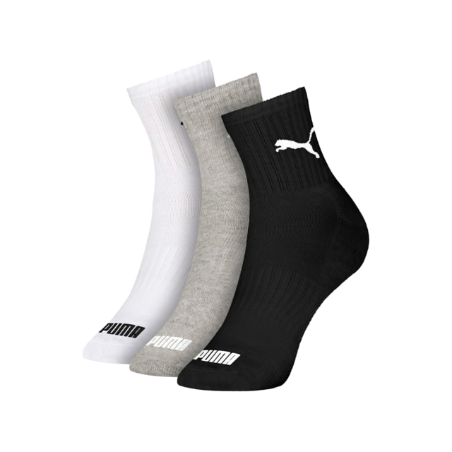 Image PUMA Meia Cano Médio Feminina (3 Pares)