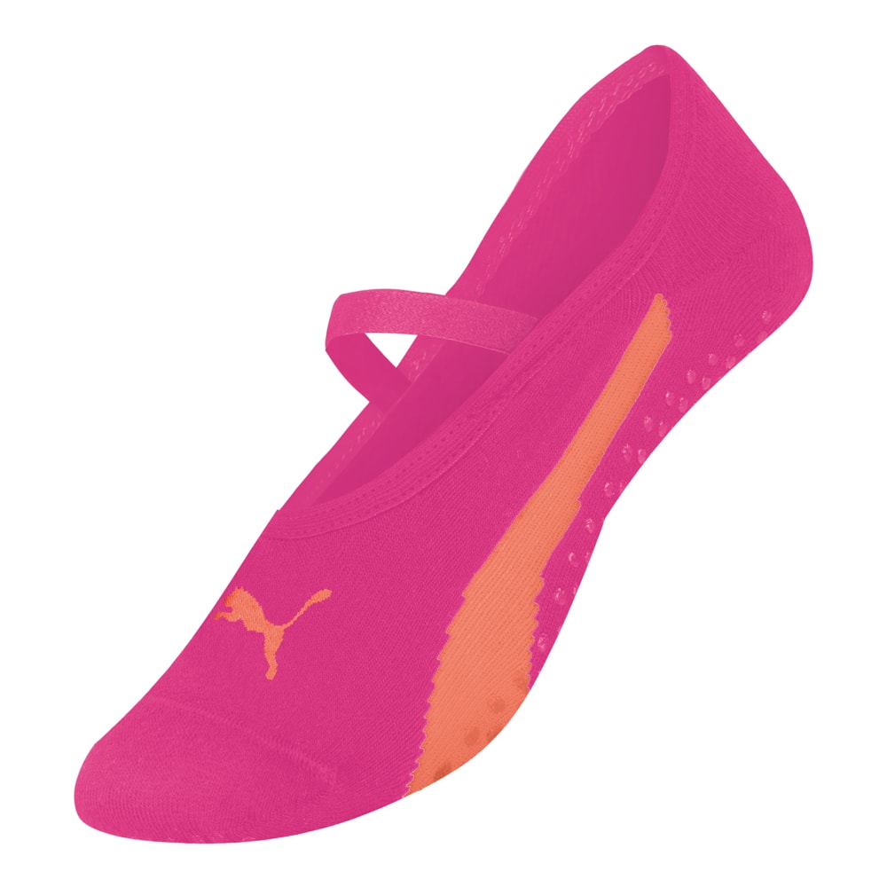 Meia Sapatilha Pilates Feminina 1 par Rosa PUMA Ref 929747 15