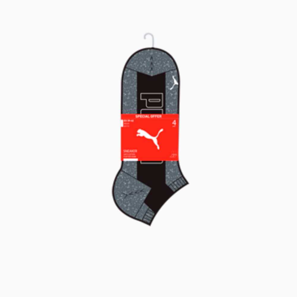 

PUMA - Носки PUMA UNISEX SNEAKER 4P PROMO – grey melange / black –