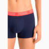 Зображення Puma Чоловіча спідня білизна Basic Men’s Trunks 2 pack #2: blue / grey melange