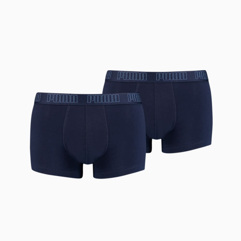 Зображення Puma Чоловіча спідня білизна Basic Men’s Trunks 2 pack #1: navy