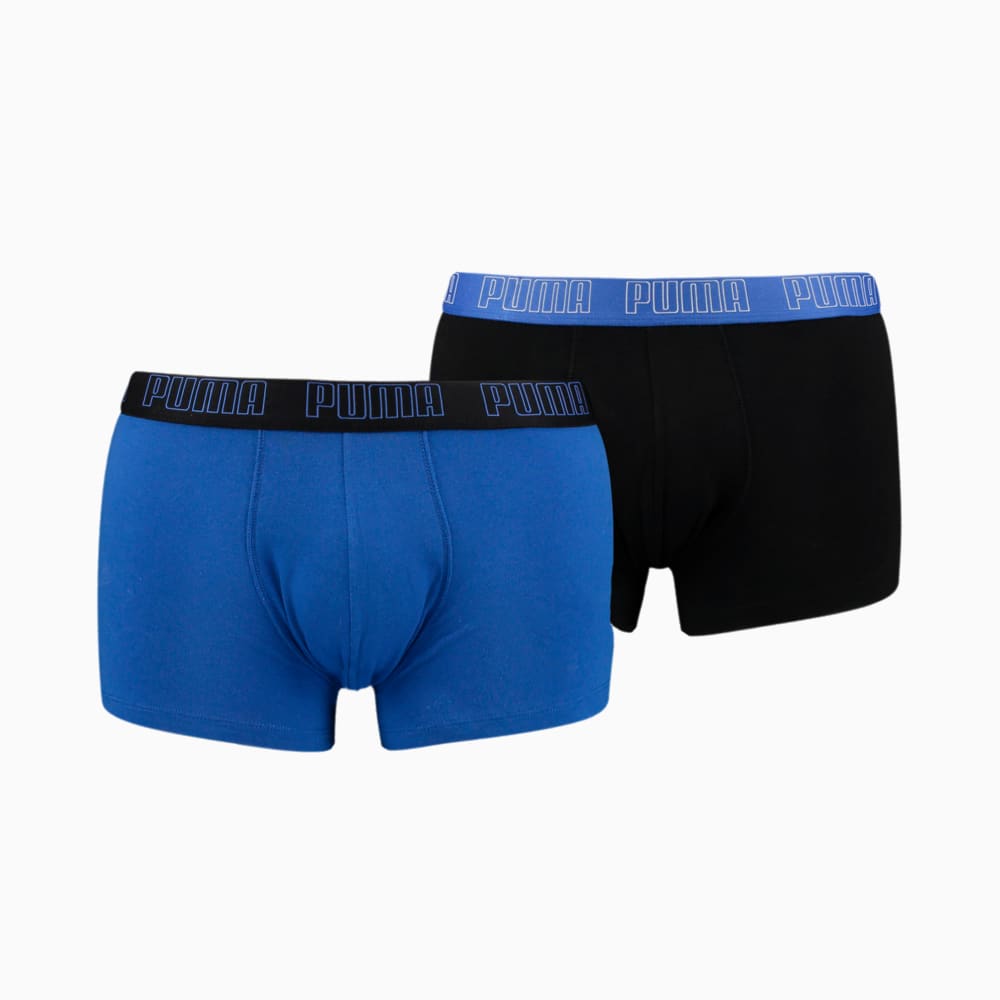 Зображення Puma Чоловіча спідня білизна Basic Men’s Trunks 2 pack #1: blue / black