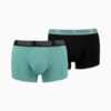 Изображение Puma Мужское нижнее белье Basic Men’s Trunks 2 pack #1: green / black