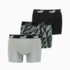 Изображение Puma Мужское нижнее белье PUMA MEN PROMO BOXER 3P #1: grey / black