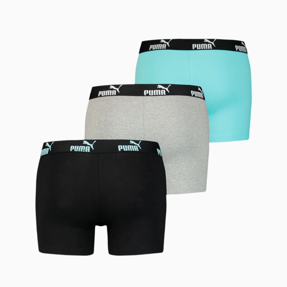 Изображение Puma Мужское нижнее белье PUMA MEN PROMO BOXER 3P #2: blue combo