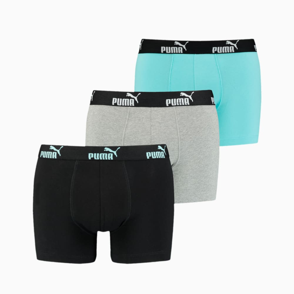 Изображение Puma Мужское нижнее белье PUMA MEN PROMO BOXER 3P #1: blue combo