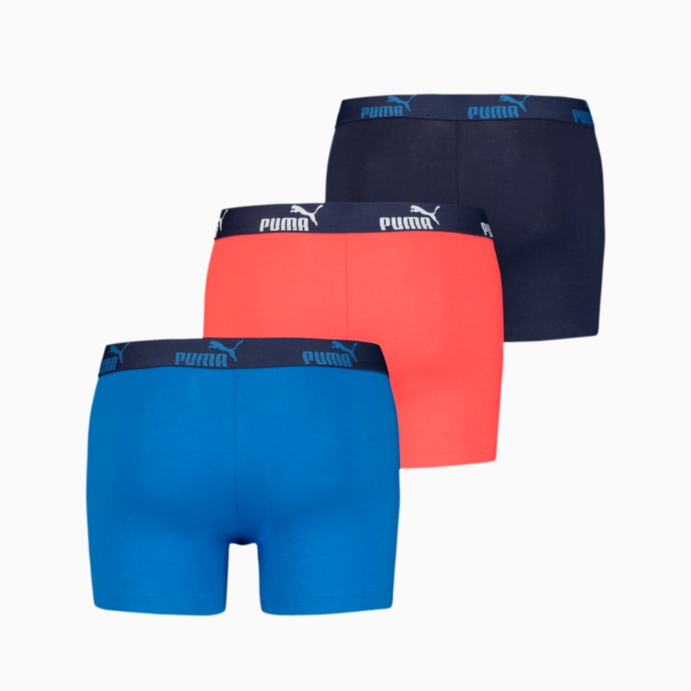 

PUMA - male - Мужское нижнее белье PUMA MEN PROMO BOXER 3P – red / blue –