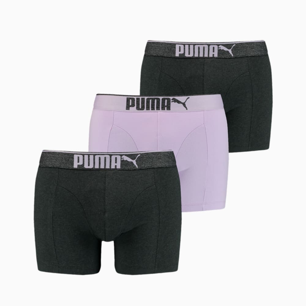 Изображение Puma Мужское нижнее белье  Premium Sueded Cotton Men’s Boxers 3 pack #1