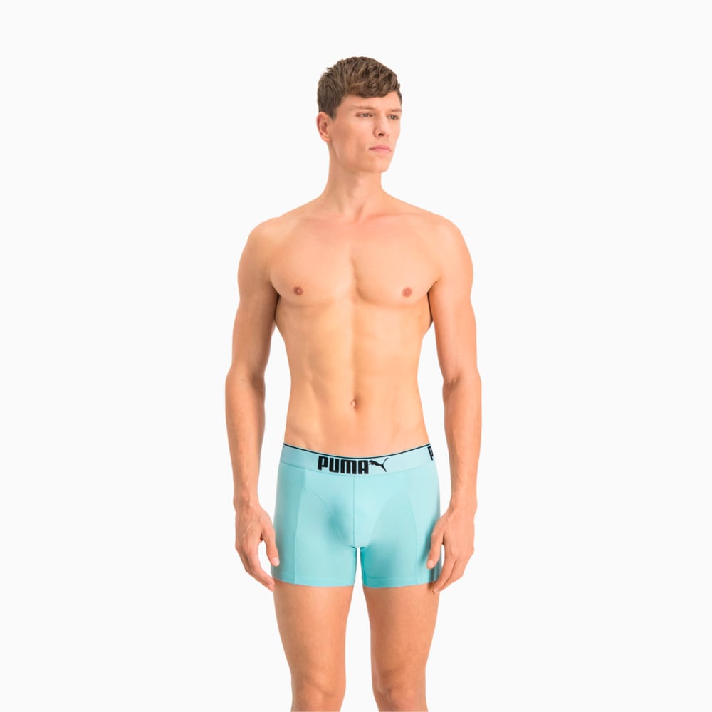 

PUMA - male - Мужское нижнее белье Premium Sueded Cotton Men’s Boxers 3 pack – blue combo –, Синий