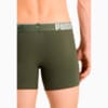 Изображение Puma Мужское нижнее белье  Premium Sueded Cotton Men’s Boxers 3 pack #7: green combo