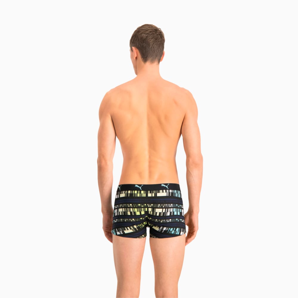 Зображення Puma Чоловіча спідня білизна  Men’s All-Over-Print Trunk 2 pack #2: yellow / blue