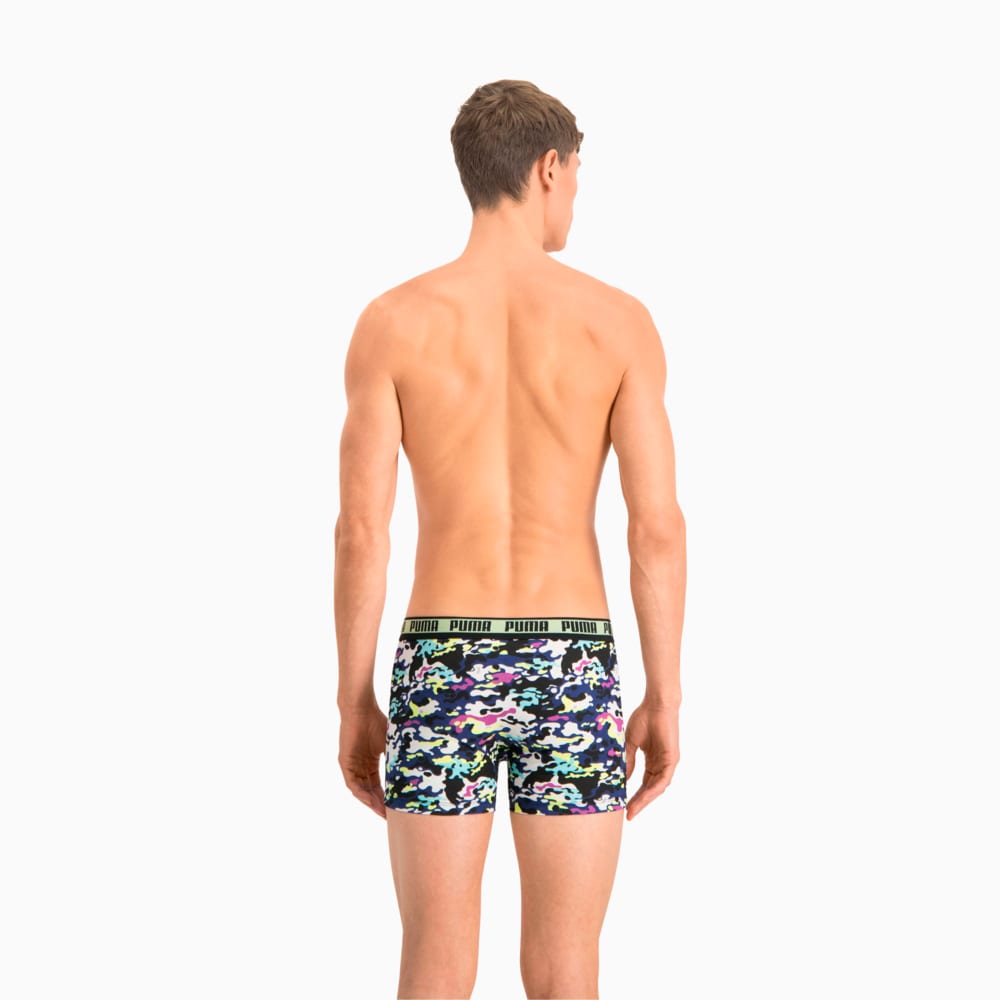 

PUMA - male - Мужское нижнее белье Men’s Camo Boxer 2 pack – yellow / blue –, Желтый