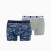 Зображення Puma Чоловіча спідня білизна  Men’s Camo Boxer 2 pack #1: blue / grey melange