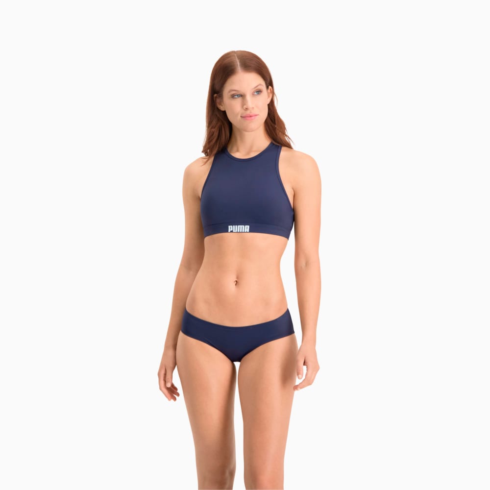 Зображення Puma Плавки Swim Women’s Hipster Bottom #1: navy