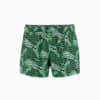 Изображение Puma Шорты для плавания Swim Men's Cat Logo All-Over-Print Short Shorts #6: green combo