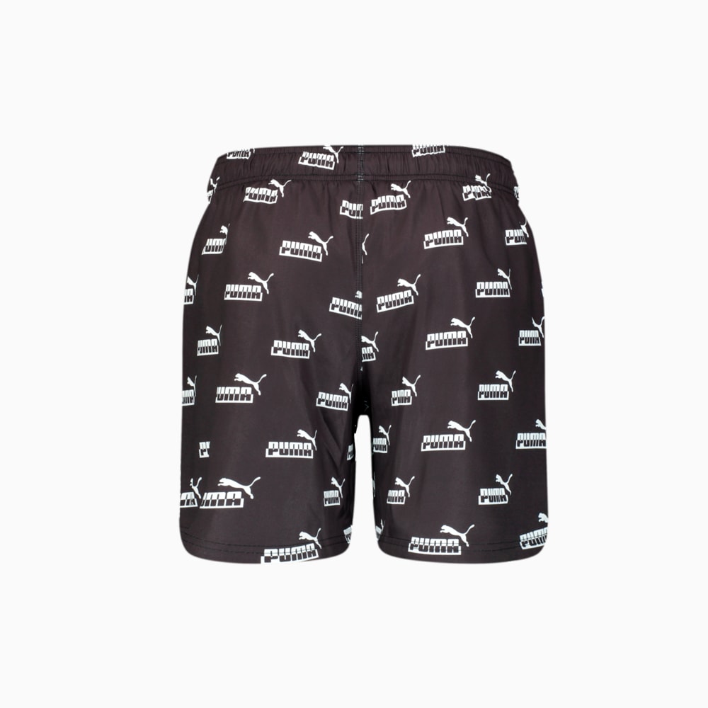 фото Шорты для плавания swim men's no. 1 logo all-over-print mid shorts puma