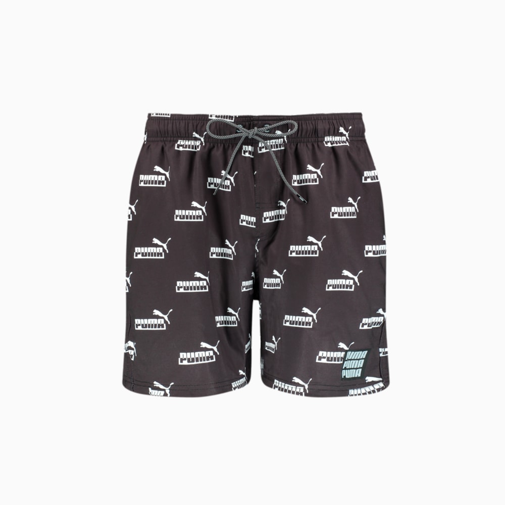 фото Шорты для плавания swim men's no. 1 logo all-over-print mid shorts puma