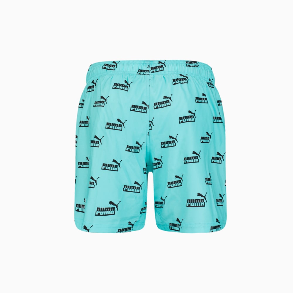 фото Шорты для плавания swim men's no. 1 logo all-over-print mid shorts puma