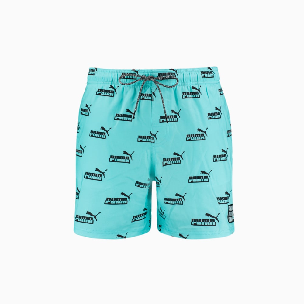 фото Шорты для плавания swim men's no. 1 logo all-over-print mid shorts puma