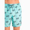 Изображение Puma Шорты для плавания Swim Men's No. 1 Logo All-Over-Print Mid Shorts #4