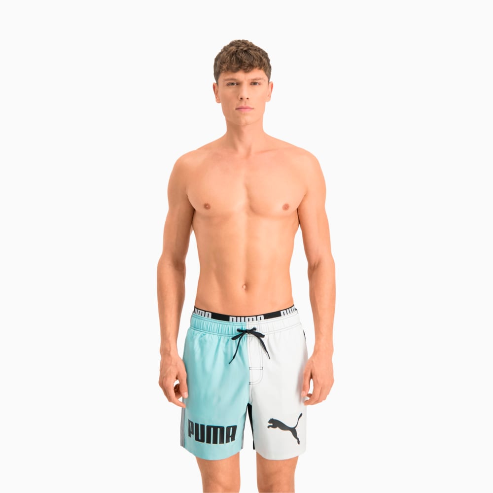 фото Шорты для плавания swim men's colour block mid shorts puma