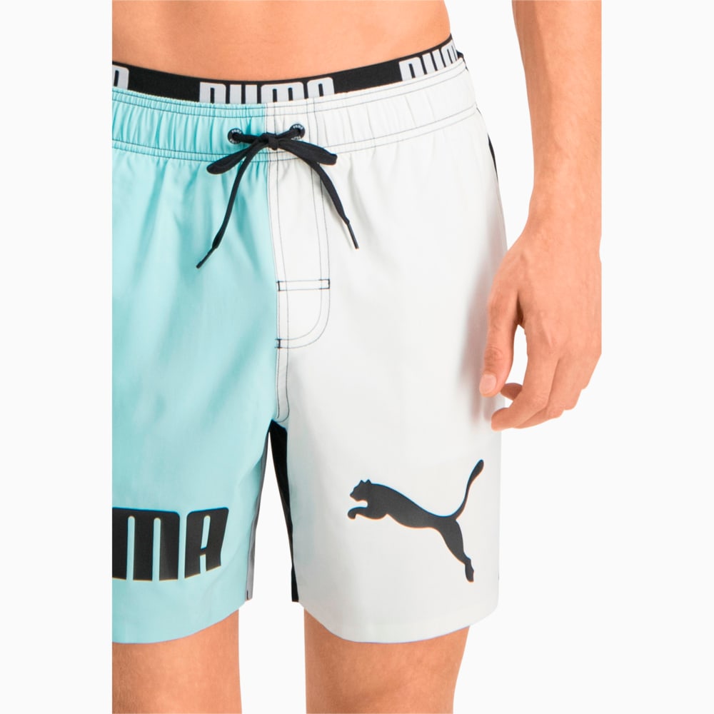 фото Шорты для плавания swim men's colour block mid shorts puma