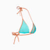 Зображення Puma Топ Swim Women’s All-Over-Print Triangle Bikini Top #9: brown / blue